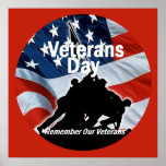 Veterane Plakatdrucke