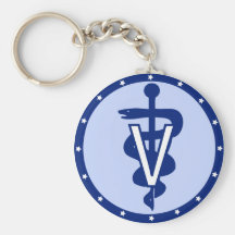 Veterinärlogo 2 schlüsselbänder