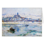 Vetheuil im Winter Claude Monet Karten