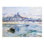 Vetheuil im Winter Claude Monet Postkarten