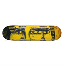 Vexierfrage II - Goldene u. Saphir-Göttin Skate Board