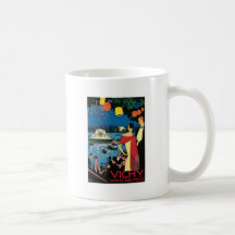 Vichy Frankreich Comite DES feiert KunstNightlight Teetasse