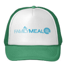 Vics Familien-Mahlzeit-Logo Baseballmützen