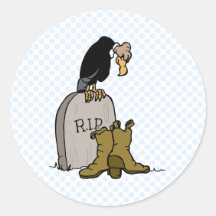 Victimus Geier Runde Sticker