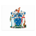 Victoria-Wappen Postkarte