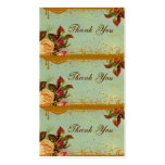 Victorian Rose Elegant Mini Card Tags Business Card