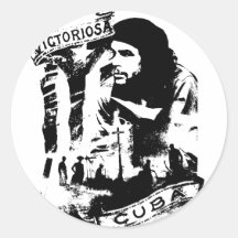Victoriosa Kuba Runder Aufkleber