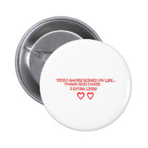Videospiele Anstecknadelbutton