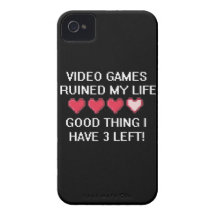 Videospiele ruinierten meinen Lebensstil 1 iPhone 4 Case-Mate Hülle