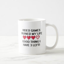 Videospiele ruinierten meinen Lebensstil 1 Tee Haferl