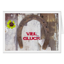 Viel Glück Karte