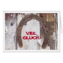 Viel Glück Karten