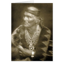Viele Bärte, Navajo Grußkarte