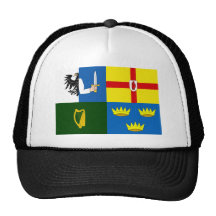 Vier Provinz Flagge Irlands, der Irak Baseball Cap