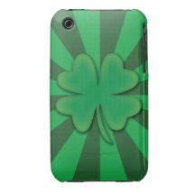 Vierblättriges Kleeblatt Casemate Iphone 3 Fall iPhone 3 Cover