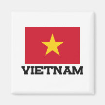 Vietnam-Flagge Magnete