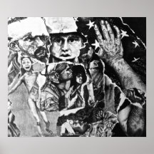 Vietnam, Kunst-Druck Plakate