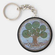 Viking-Schild Keychain - Yggdrasil Schlüsselband