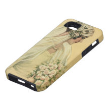 Viktorianische Braut im Profil, Vintage iPhone 5 Etui