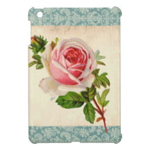 Viktorianische Rose und Damast