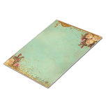 Viktorianische Rosen-elegante Papierauflage Kladden