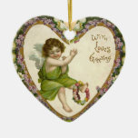 Viktorianische Valentine-Verzierung Ornamente