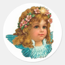 Viktorianischer Engel Sticker