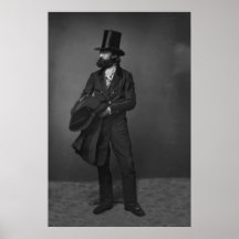 VIKTORIANISCHER GENTELMAN WILLIAM SIDNEY BERG C. 1 POSTERDRUCK