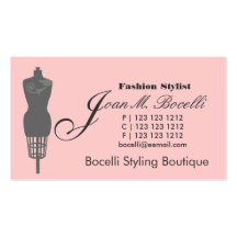 Viktorianischer Mannequin Hautecouture-Künstler Visitenkarten Vorlagen