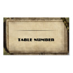 Viktorianischer Steampunk Empfang Placecards. Visitenkarten Vorlage
