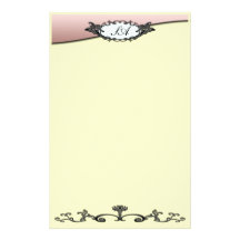 Viktorianisches bearbeitetes Eisen-Briefpapier Individuelles Druckpapier