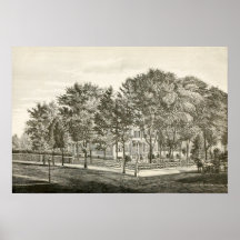 Villa Portlands, Maine ASA Clapp circa 1880 Posterdrucke
