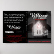 Villisca Axt-Mord-Haus, die UNSAGBARE GESCHICHTE Posterdruck