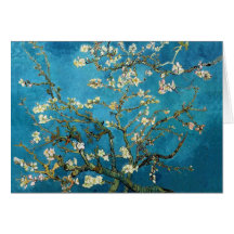 Vincent van Gogh, blühender Mandelbaum Karten
