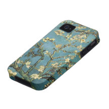 Vincent van Gogh-Niederlassungen mit Mandel-Blüte Case-Mate iPhone 4 Cover