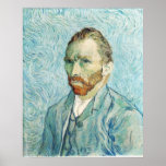 Vincent van Gogh - Selbstporträt Plakatdruck
