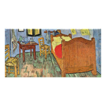 Vincents Schlafzimmer in Arles, durch Vincent van  Bild Karte