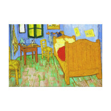 Vincents Schlafzimmer in Arles durch Vincent van G Leinwanddruck