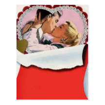 Vintag seien Sie mein Valentine Postkarten