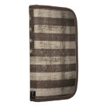 Vintage amerikanische Flaggen-Folio-Planer