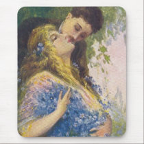 Vintage, antike, viktorianische romantische Gesche mousepads