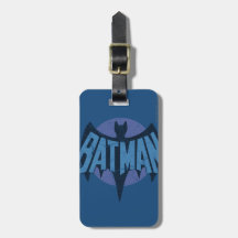 Vintage Batman Logo Bag Tag