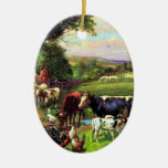 Vintage Bauernhof-Verzierung Weihnachtsornament
