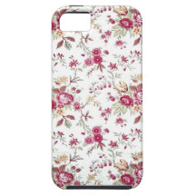 Vintage Blumen iPhone 5 Hülle