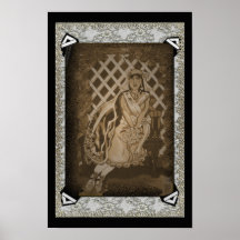Vintage Braut Plakatdrucke