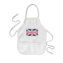 Vintage BRITISCHE Flaggen-Schürze