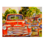 Vintage Chevy Postkarte