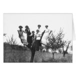 Vintage Edwardian Frauen Karte