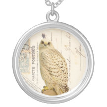 Vintage Eulen… Charmehalskette