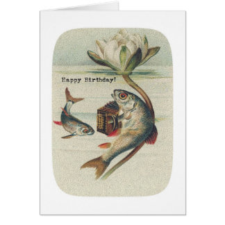 Fisch Geburtstag Grußkarten & Einladungen Zazzle.de